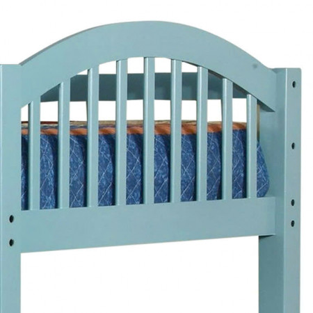 125 Seafoam : Giường 2 Tầng Leo Thang - 1m / 1m